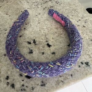 Vibrant Purple Braided Headband